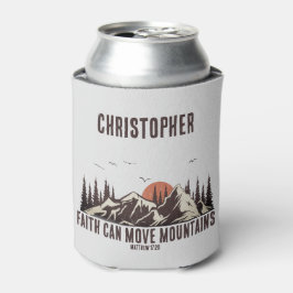 Der Glaube kann Gebirge Christliches Geschenk für  Dosenkühler