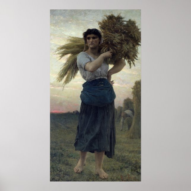 Der Gleaner, 1877 Poster (Vorne)