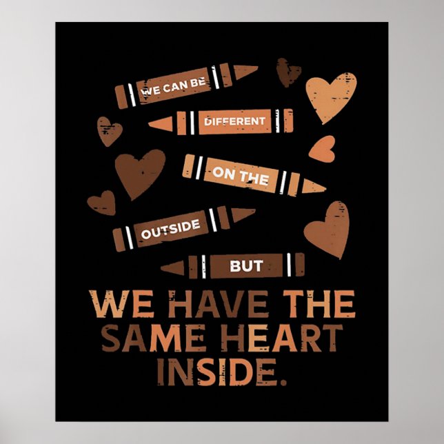 Der gleiche Monat schwarzer Geschichte Poster (Vorne)