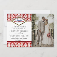 Der Glitzer Damask Las Vegas Wedding Collection