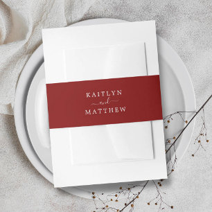 Der Glitzer Damask Las Vegas Wedding Collection Einladungsbanderole