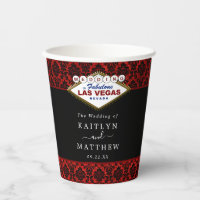 Der Glitzer Damask Las Vegas Wedding Collection
