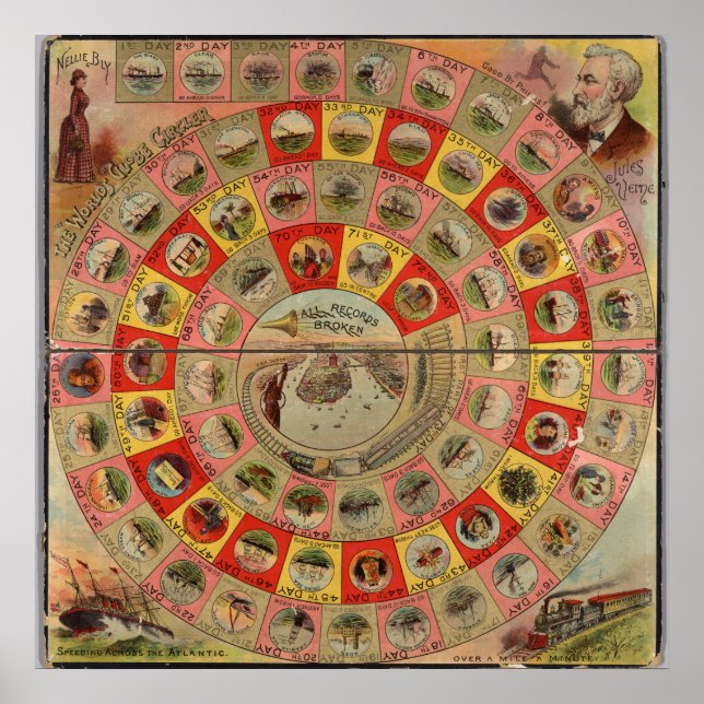 Der globale Kreis Poster (Vorne)