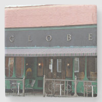 Der Globe Athens Georgia Marmorstein Untersetzer.