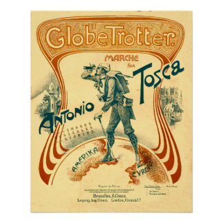 Der Globe Trotter Poster