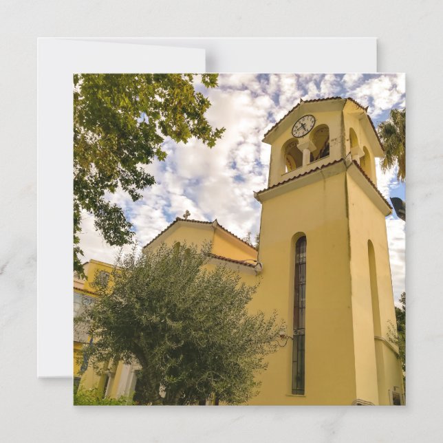 Der Glockenturm Magneteinladung (Vorderseite)