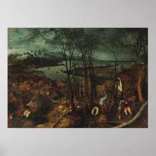 Der Gloomy Day von Pieter Bruegel der Ältere Poster