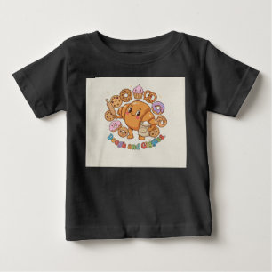 Der glückliche Bäcker: Teig und Kichern Kawaii Ge Baby T-shirt