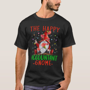 Der glückliche Buchhalter erhält Weihnachtsbuchh T-Shirt