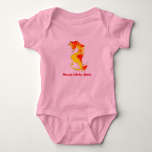 Der glückliche Charme der Mama - Baby Strampler