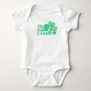 Der glückliche Charme des Vaters Baby Strampler