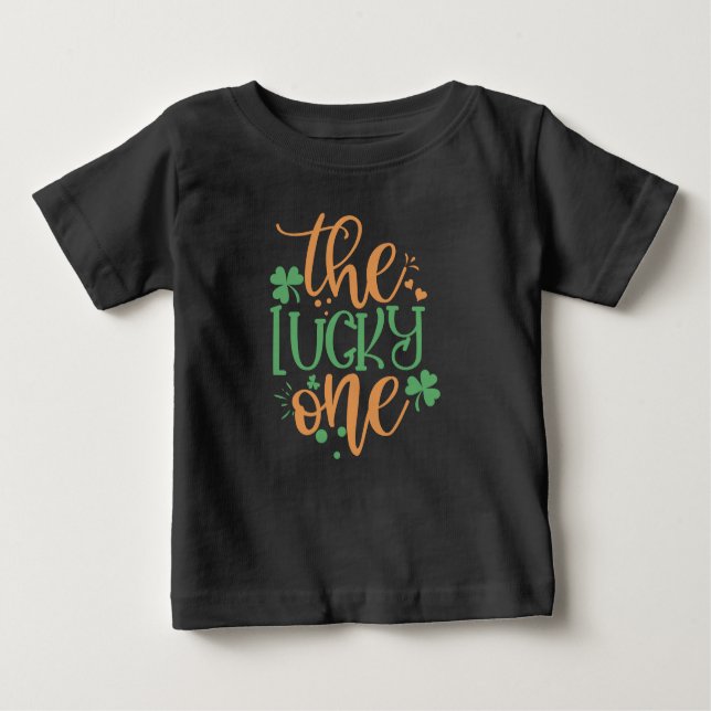Der glückliche Ein-St-Patrick-T - Shirt für Kinder (Vorderseite)