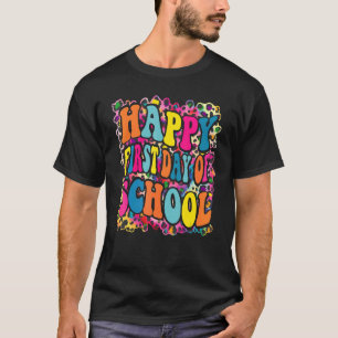 Der glückliche erste Schultag für Lehrer Leopard K T-Shirt