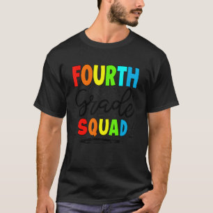 Der glückliche erste Tag 4. Klasse geht zurück zur T-Shirt