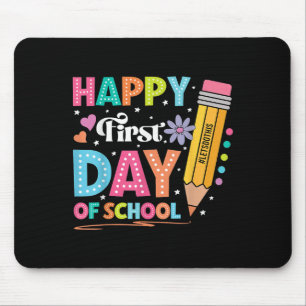 Der glückliche erste Tag der Schulleitung Niedlich Mousepad
