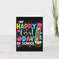 Der glückliche erste Tag der Schulschulpädagogik K