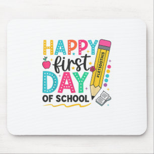 Der glückliche erste Tag der Schulschulpädagogik K Mousepad
