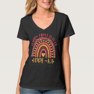 Der glückliche erste Tag des Pre-K Kindergartens T-Shirt