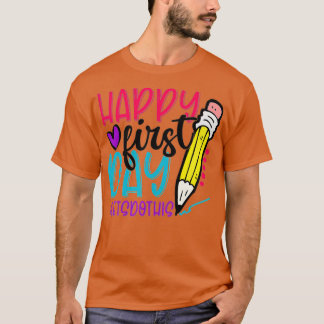 Der glückliche erste Tag Lasse dies zurück nach Sc T-Shirt