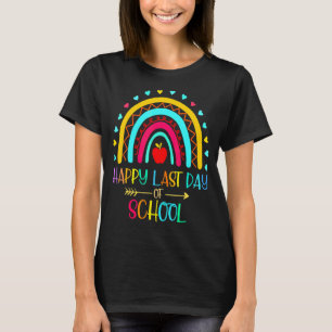 Der glückliche letzte Tag des Regenbogenlehrers Sc T-Shirt