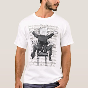 Der glückliche Pianist-T - Shirt