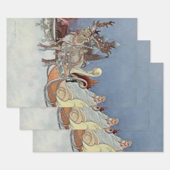 "Der glückliche Prinz von Charles Robinson aus Rus Geschenkpapier Set (Set)