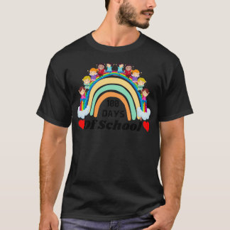 Der glückliche Schullehrertag Kinder 100 Tage klüg T-Shirt