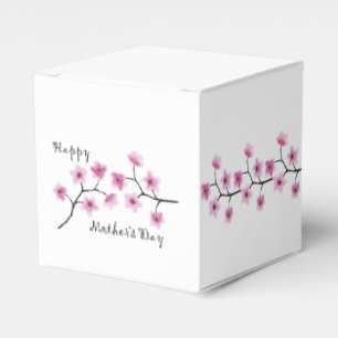 Der glückliche Tag der Mutter Geschenkschachtel