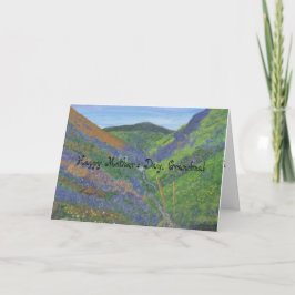 Der glückliche Tag der Mutter, Großmutter Karte