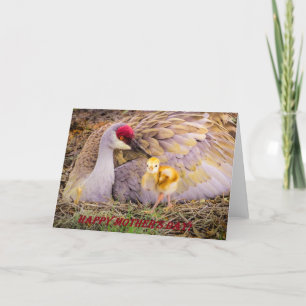 Der glückliche Tag der Mutter! Karte