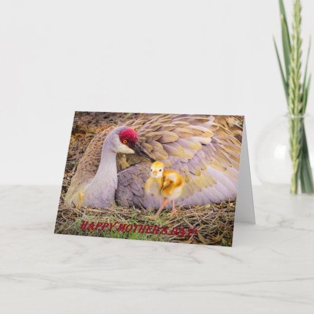 Der glückliche Tag der Mutter! Karte (Vorderseite)