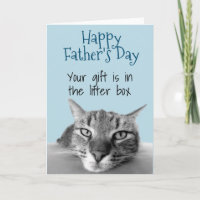 Der glückliche Tag des Vaters von Katzen Geschenk