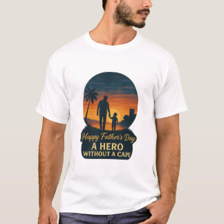 Der glückliche Vatertag - Ein Held ohne Kap T-Shirt