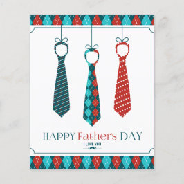 Der glückliche Vatertag Flyer