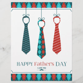 Der glückliche Vatertag Flyer