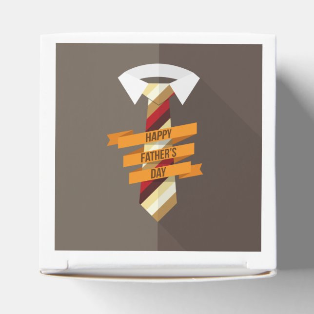 Der glückliche Vatertag Geschenkschachtel (Oben)