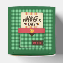 Der glückliche Vatertag Geschenkschachtel