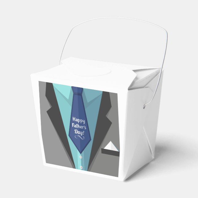 Der glückliche Vatertag Geschenkschachtel (Vorderseite)