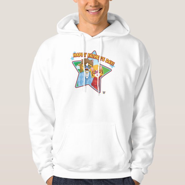 Der glückliche Vatertag! Hoodie (Vorderseite)