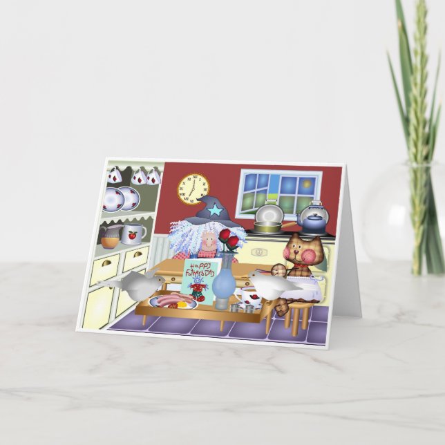 Der glückliche Vatertag Karte (Vorderseite)