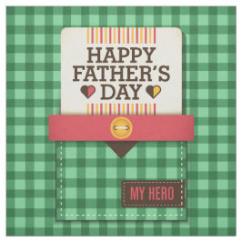 Der glückliche Vatertag Stoff