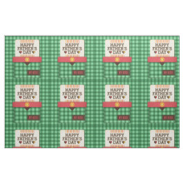 Der glückliche Vatertag Stoff