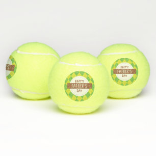 Der glückliche Vatertag Tennisbälle