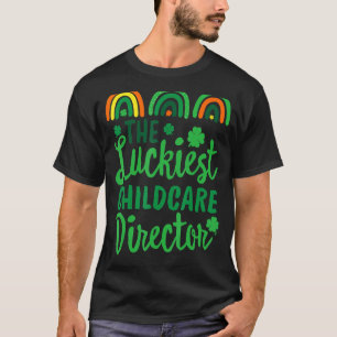 Der glücklichste Kinderbetreuer St. Patrick's Day T-Shirt