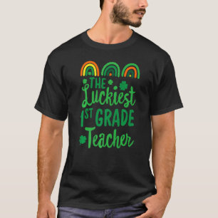 Der glücklichste Lehrer der ersten Klasse, St Patr T-Shirt