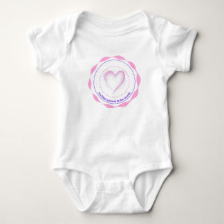 Der glücklichste Mensch der Welt Baby Strampler