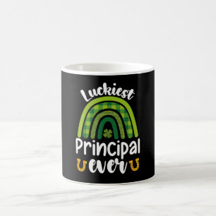 Der glücklichste Principal Ever School St Patrick' Kaffeetasse