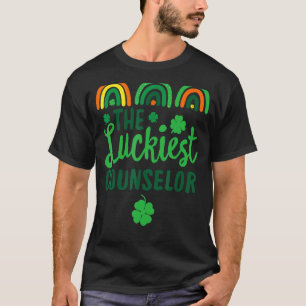 Der glücklichste Schulberater St. Patrick's Day Lu T-Shirt
