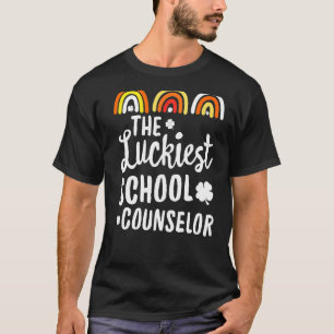Der glücklichste Schulberater St. Patrick's Day Lu T-Shirt