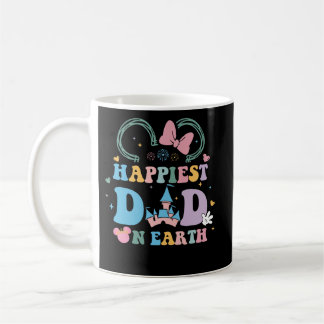 Der glücklichste Vater auf Erden Funny Happy Vater Kaffeetasse